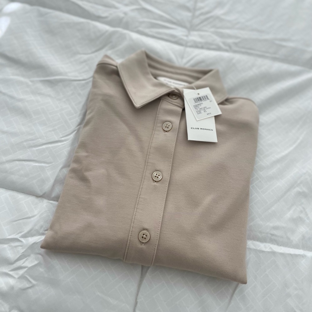 Club Monaco Perfect Slim Knit Shirt - Picture 8 of 12